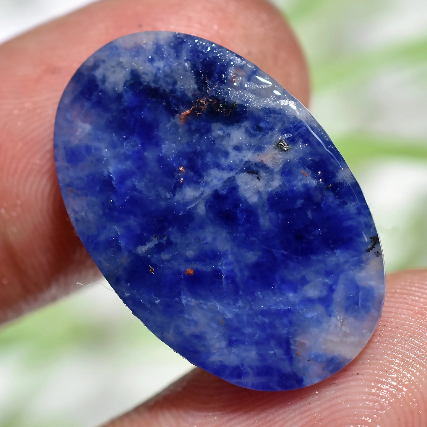 Blue Sodalite Gemstone Cabochons - Designer Loose Stones