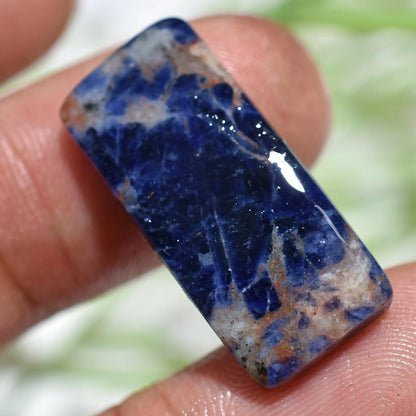 Blue Sodalite Gemstone Cabochons - Designer Loose Stones