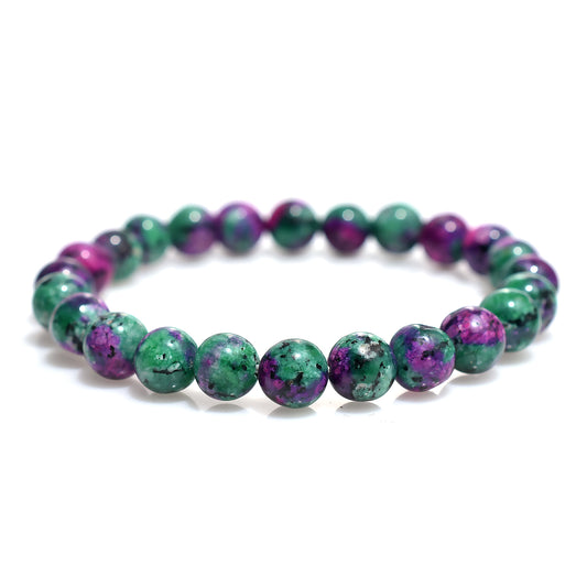 Ruby Zoisite Stretchable Bracelet | Trending Gemstone Healing Jewelry