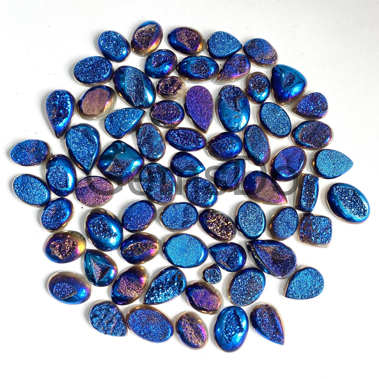 Wholesale Bulk Rainbow Titanium Druz,  AAA Sparkling Crystal Gemstone Lot