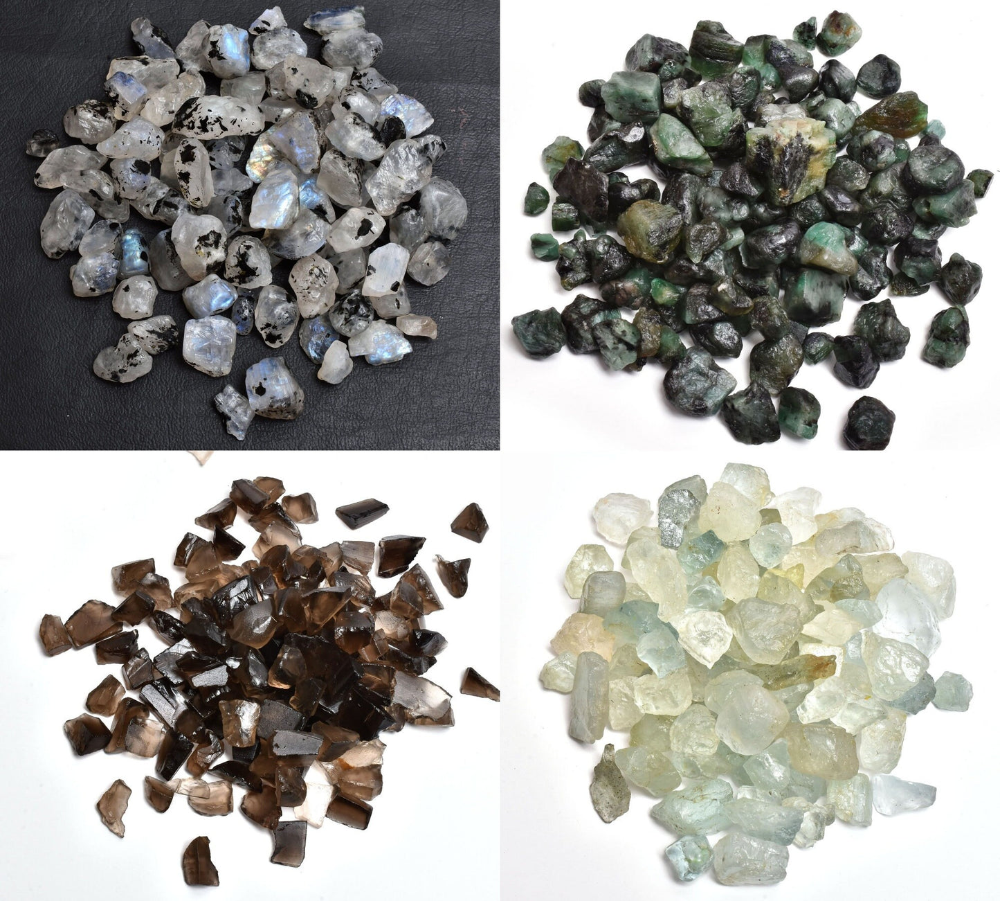 Wholesale Lot  Raw Crystals, Natural Rough Bulk Gemstones With Mixed Shape And Size