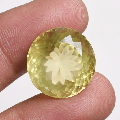 Natural Lemon Quartz Gemstone – Faceted Oval & Marquise Shapes for Rings