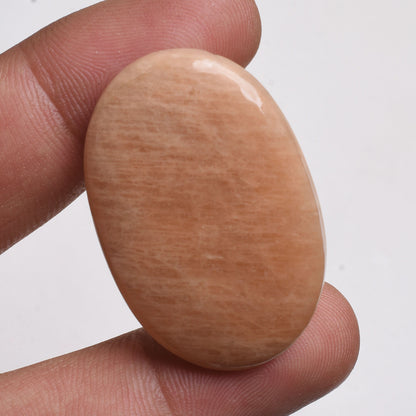 Natural Peach Amazonite Cabochon - Loose Top Quality Gemstone for Jewelry Making