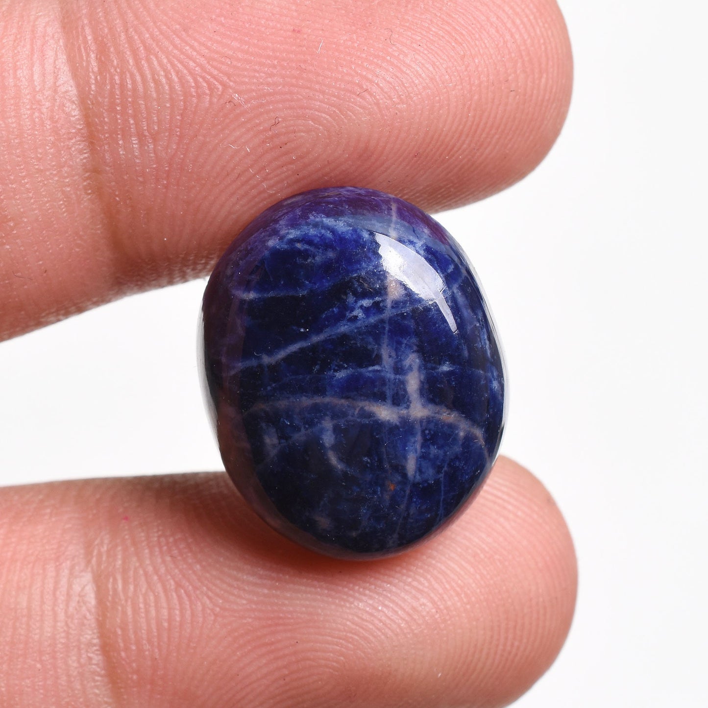 Blue Sodalite Cabochons – Mixed Shape Natural Gemstones