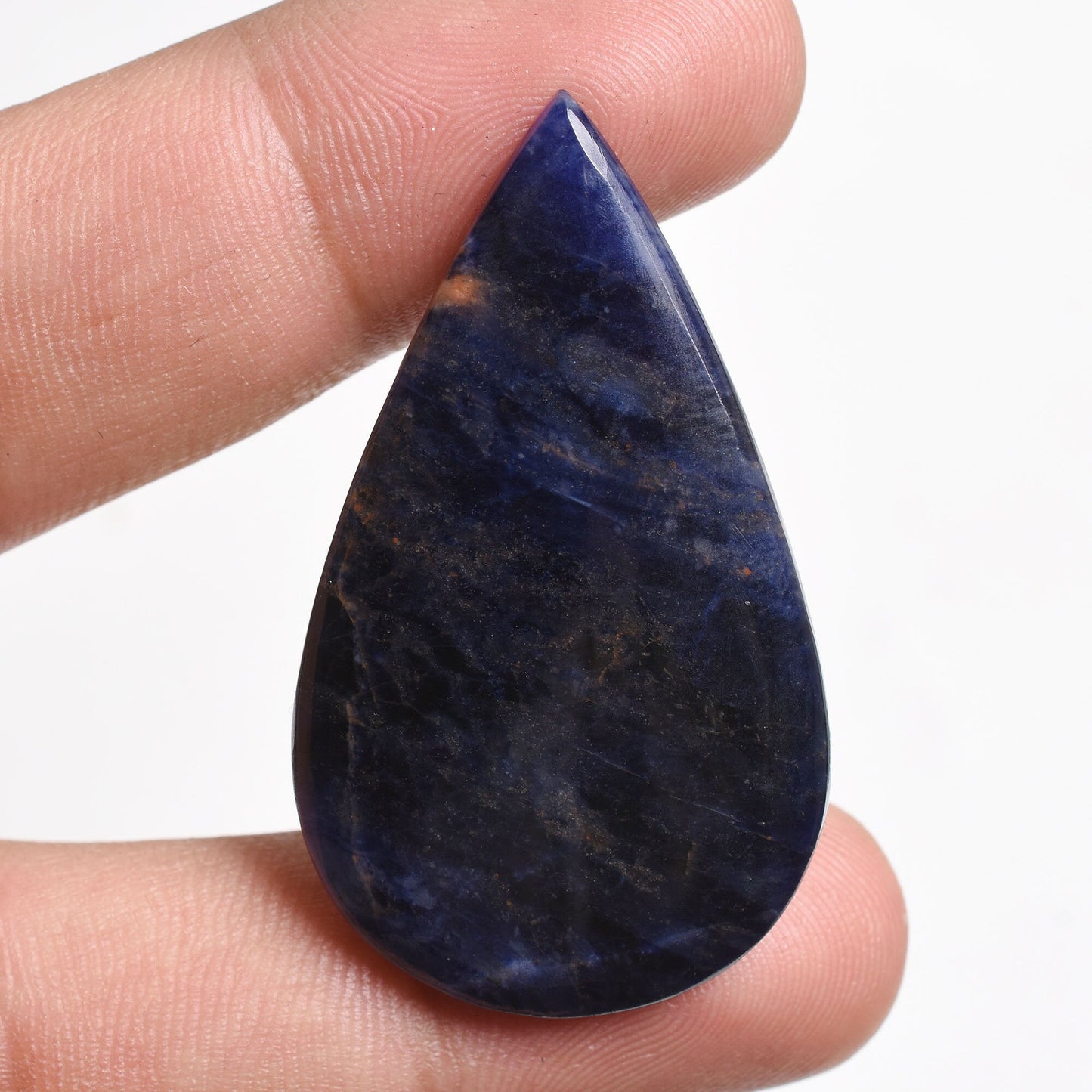 Pear Sodalite Cabochon  - Smooth Polished Sodalite Gemstone, Wholesale