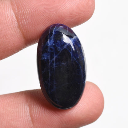 Blue Sodalite Cabochons – Mixed Shape Natural Gemstones