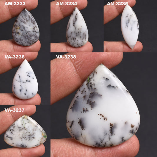 Dendrite Opal Cabochons - Loose Wholesale Jewelry Stones