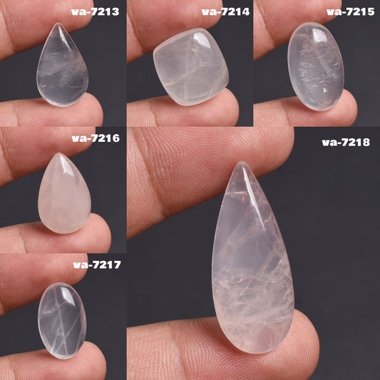 Beautiful Rose Quartz - Rose Quartz Crystal Stone For Jewelry Making Stone