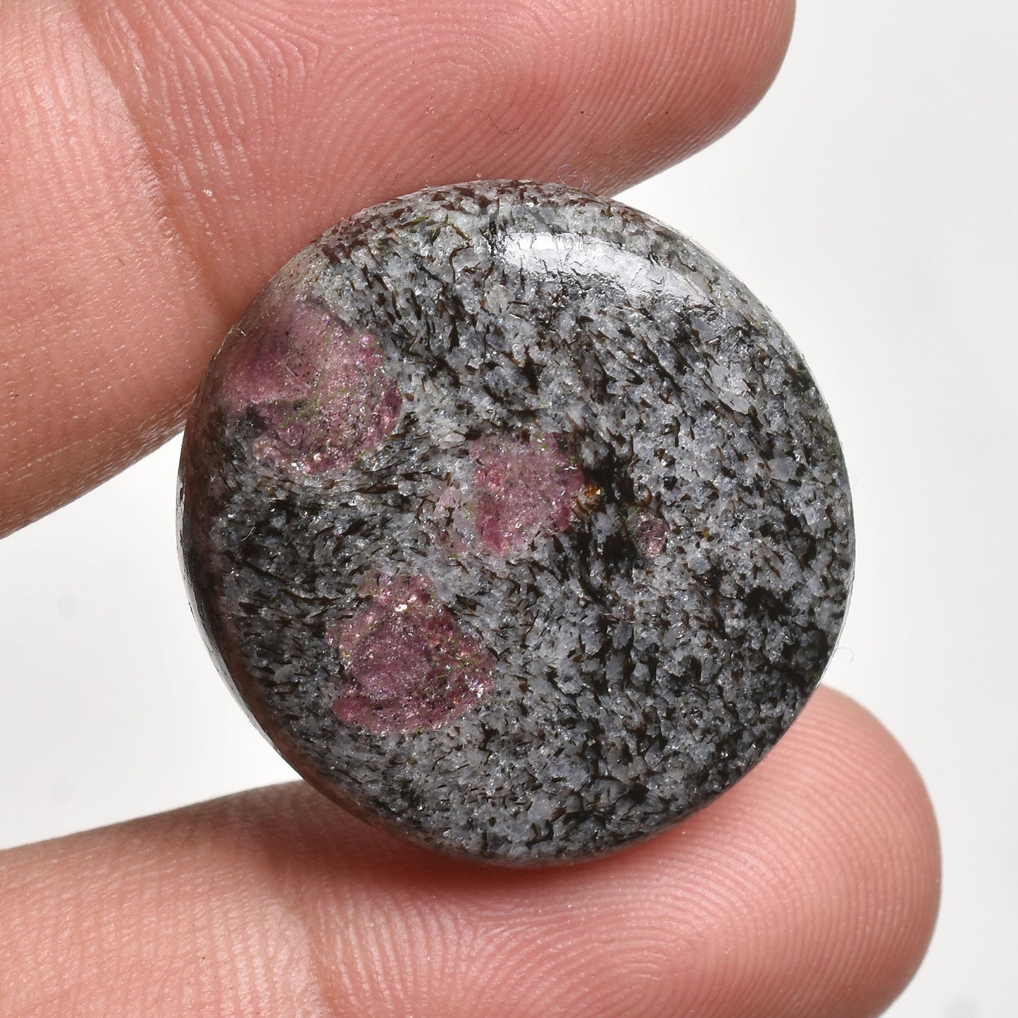 Natural Ruby Fall Cabochon - Oval Shape Gemstone