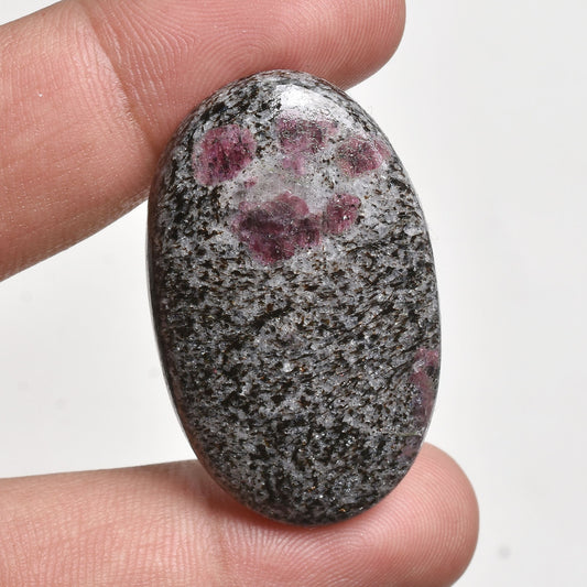 Natural Ruby Fall Cabochon - Oval Shape Gemstone