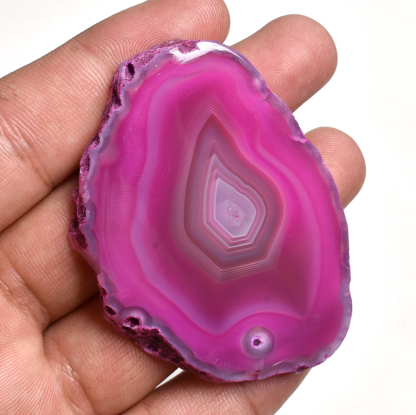 Unique Agate Slice Cabochon - Wholesale Solar Quartz Gemstone