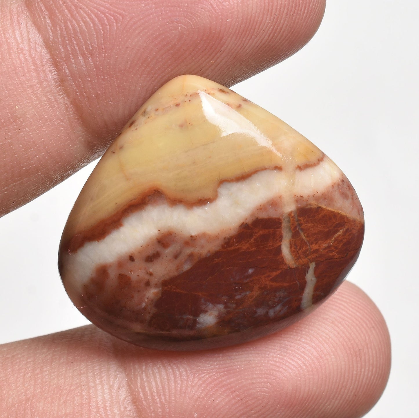 Top Quality Mookaite Jasper Cabochon Lot – Mixed Shapes Wholesale Gemstones