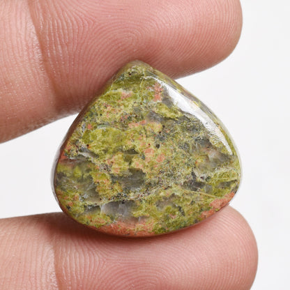 Pear Unakite Cabochons – Natural Unakite Loose Gemstone