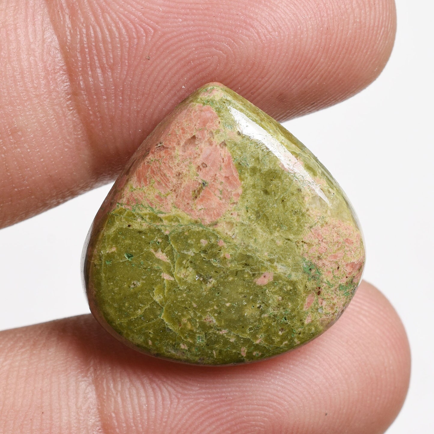 Unakite Cabochons – Natural Semi-Precious Gemstones for Jewelry Making