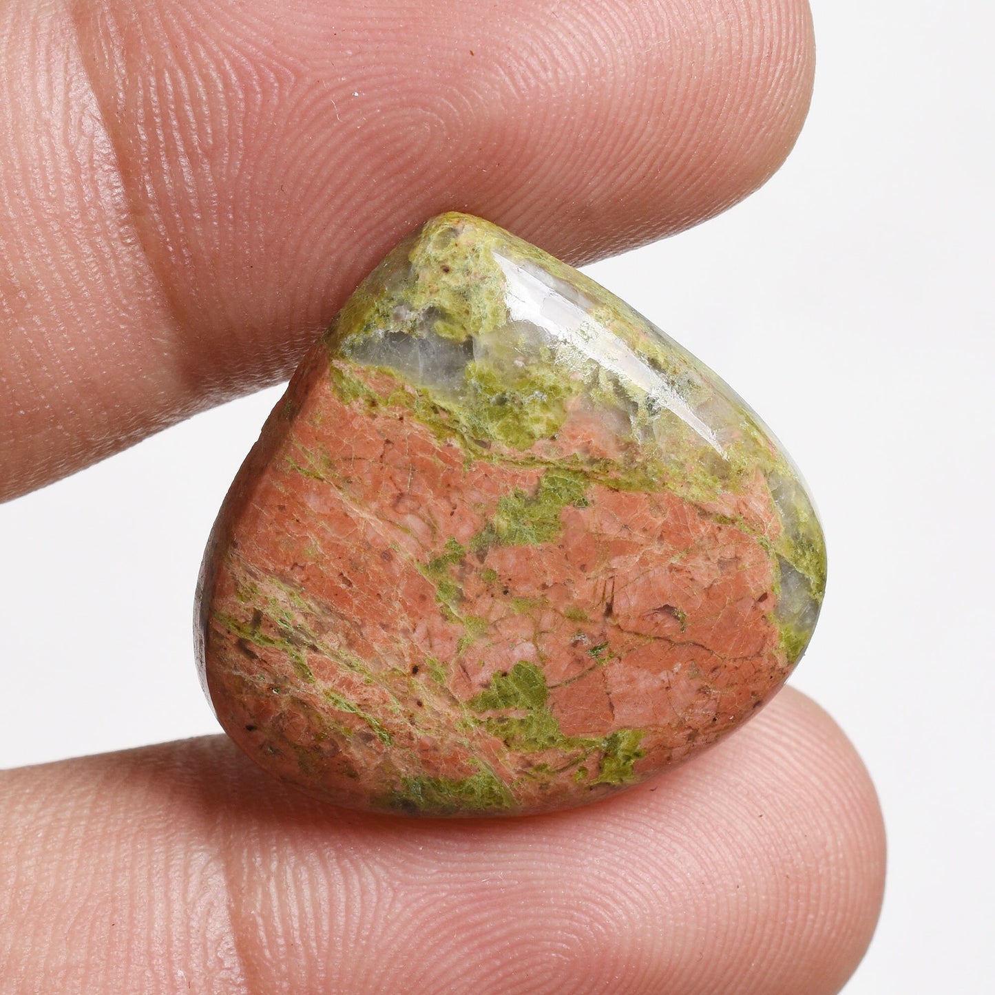 Unakite Cabochons – Natural Semi-Precious Gemstones for Jewelry Making