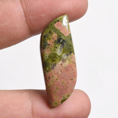 Pear Unakite Cabochons – Natural Unakite Loose Gemstone