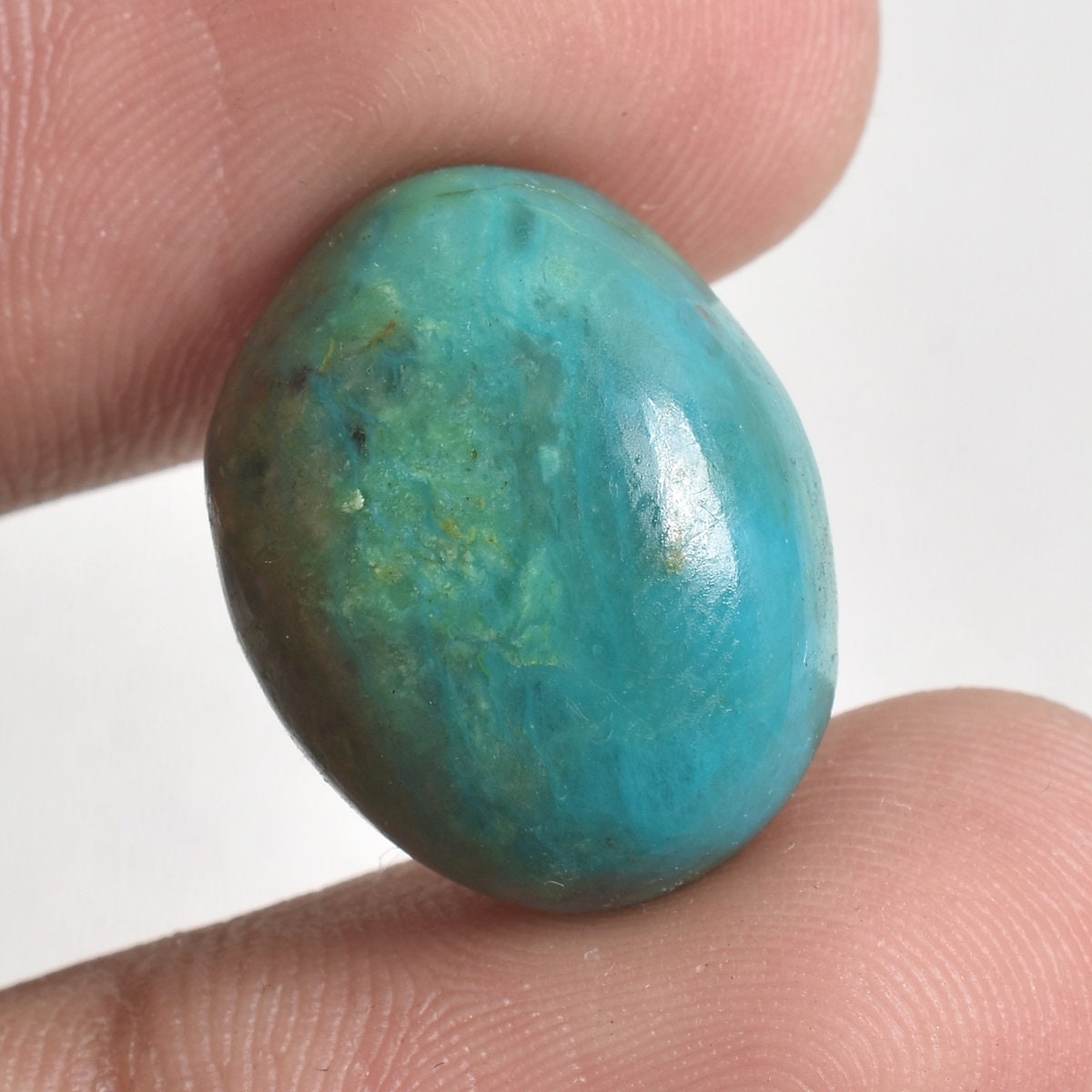 Chrysocolla Oval Cabochons – Natural Loose Gemstones for Jewelry Making