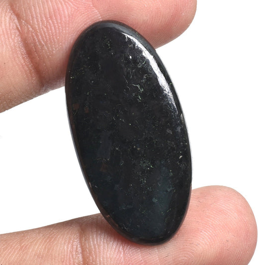 Rare Nuummite Crystal, Oval & Fancy Shaped Smooth Polished Cabochons