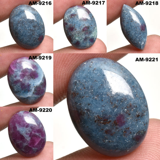 Amazing Ruby Kyanite Gemstone - Rare Cabochon for Jewelry at Wholesale Prices