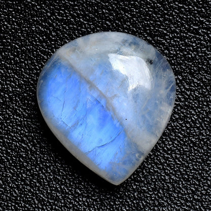 Rainbow Moonstone - Loose Cabochon , Blue Fire Moonstone Healing Crsytal