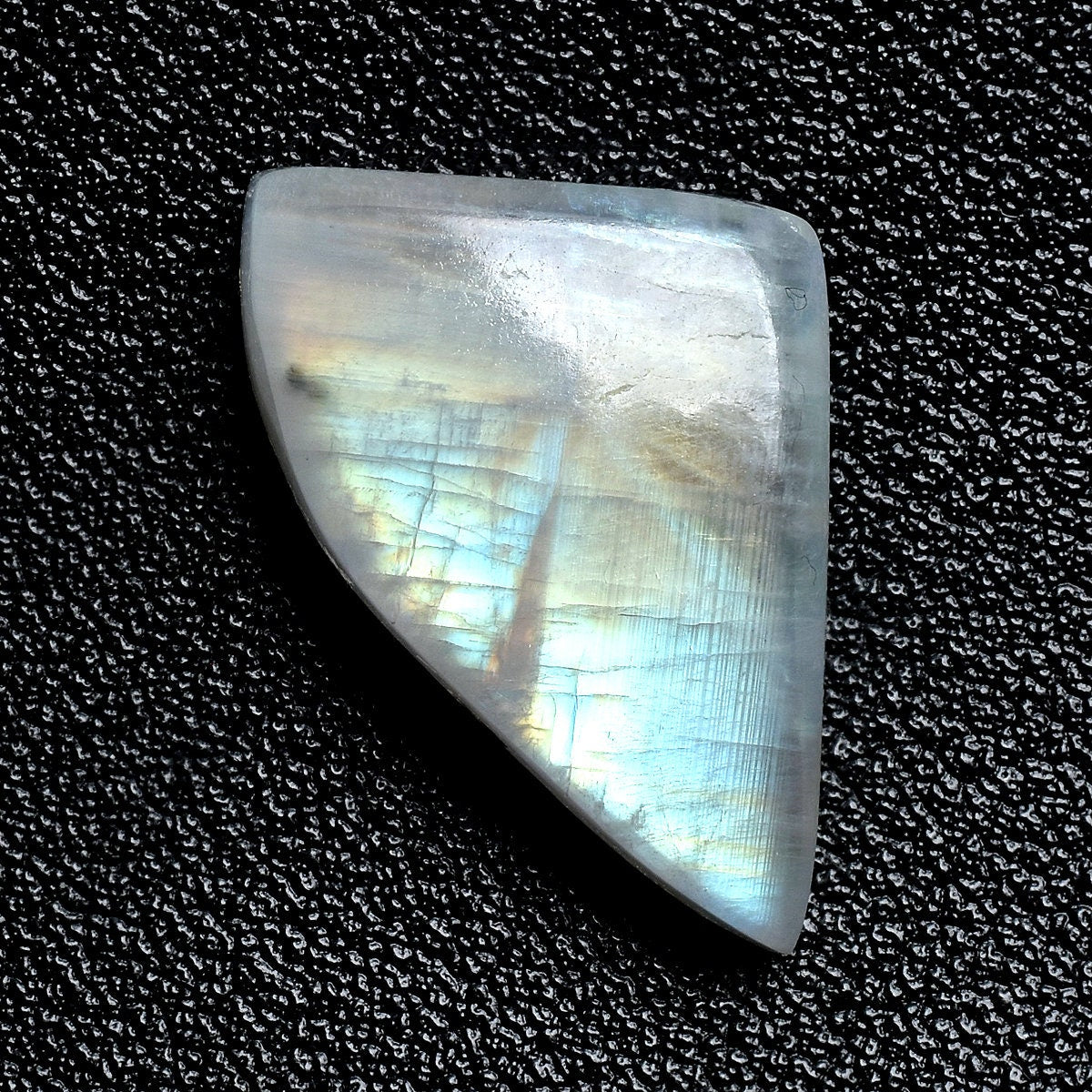 Rainbow Moonstone - Loose Cabochon , Blue Fire Moonstone Healing Crsytal