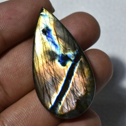 Natural Labradorite Cabochon Lot - AAA Quality Multifire Gemstones Wholesale