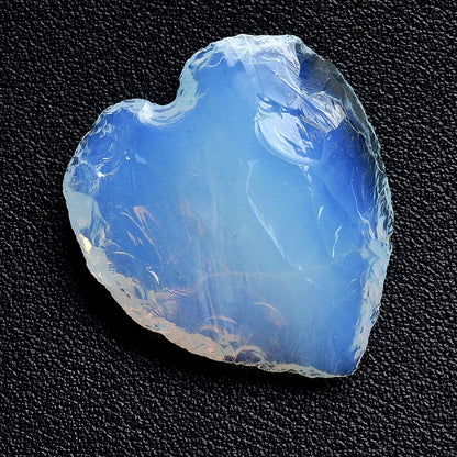 Blue Opalite Hearts – Opalite Carving Crystal Healing Stones for Gifts