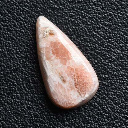 Natural Scolecite Cabochon - Handcrafted Designer Gemstone