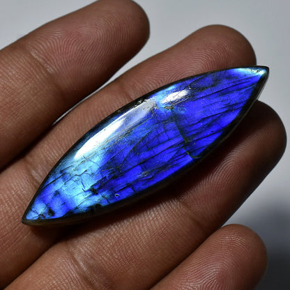 100% Natural Super Flashy Labradorite Cabochon – Premium Loose Gemstone