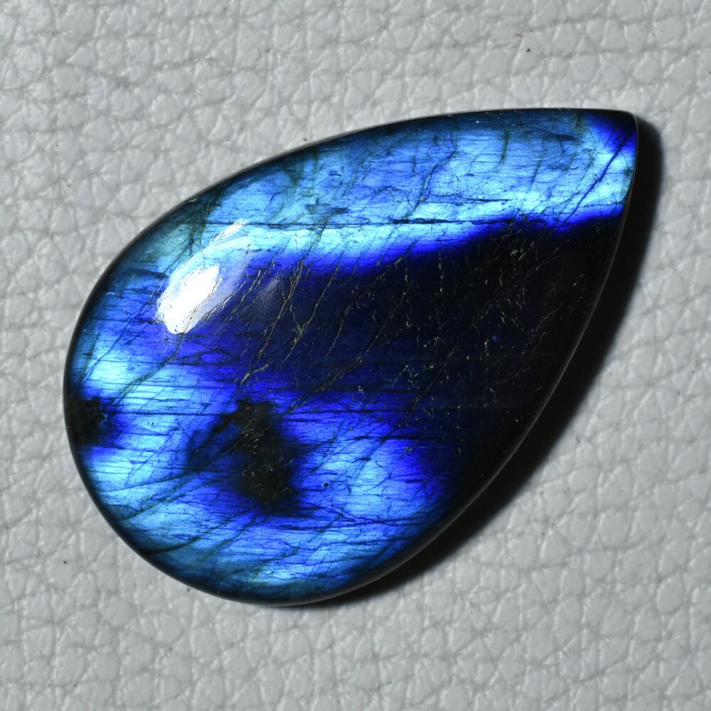 Natural Blue Fire Labradorite Cabochon - Mixed Shape Healing Crystal Gemstone at Wholesale Price