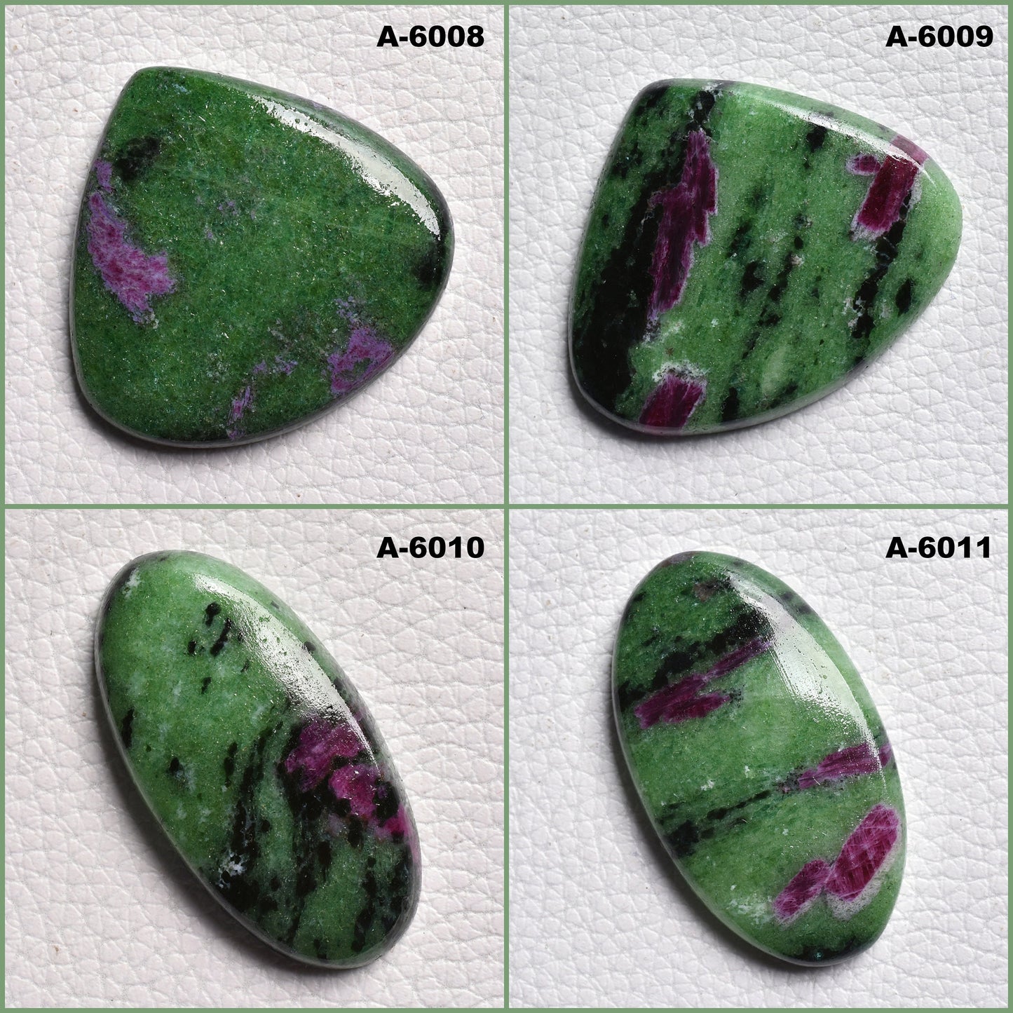 Fabulous Ruby Zoisite Cabochon - Pear Shape Gemstone for Jewelry Wholesale