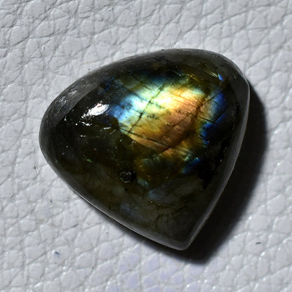 Multi-Flashy Labradorite Heart Cabochon - Loose Gemstone for Jewelry Making