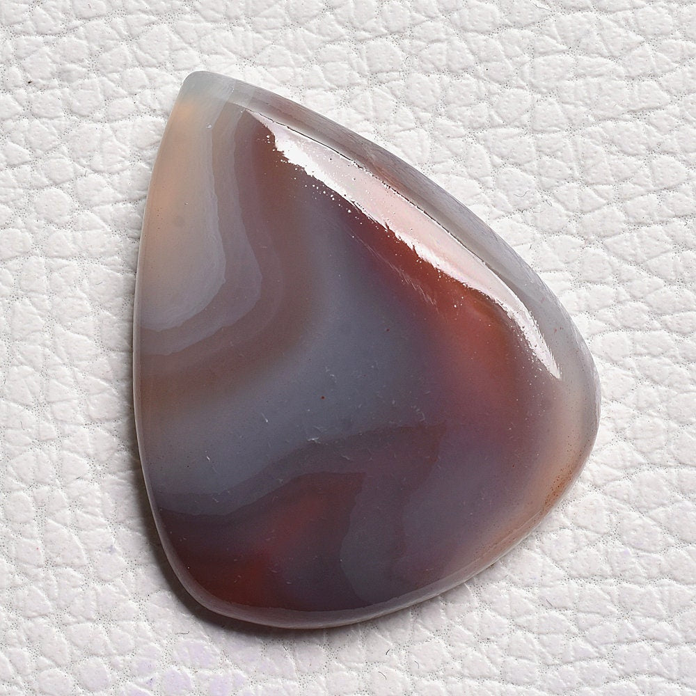 Natural Red Agate Gemstone Cabochon – Mixed Shape Loose Polished Agate Cabs