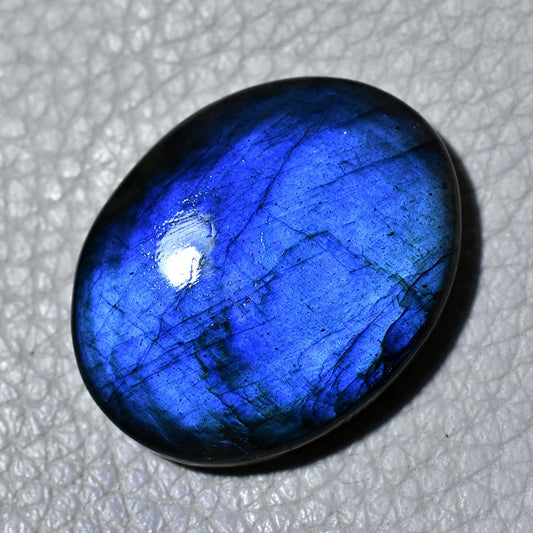 Top Blue Fire Labradorite Cabochon - Natural Smooth Gemstone for Jewelry Making at Wholesale Prices