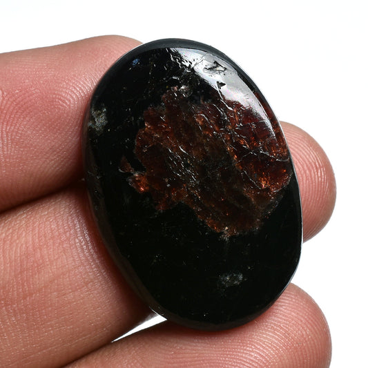 Natural Ruby Tourmaline Cabochon - Mixed Shape Tourmaline Gemstone for Jewelry