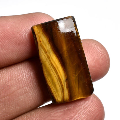 Natural Tiger Eye Cabochon - Polished Loose Gemstone