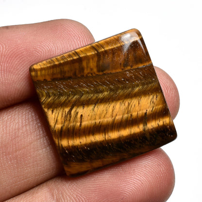 Natural Tiger Eye Cabochon - Polished Loose Gemstone