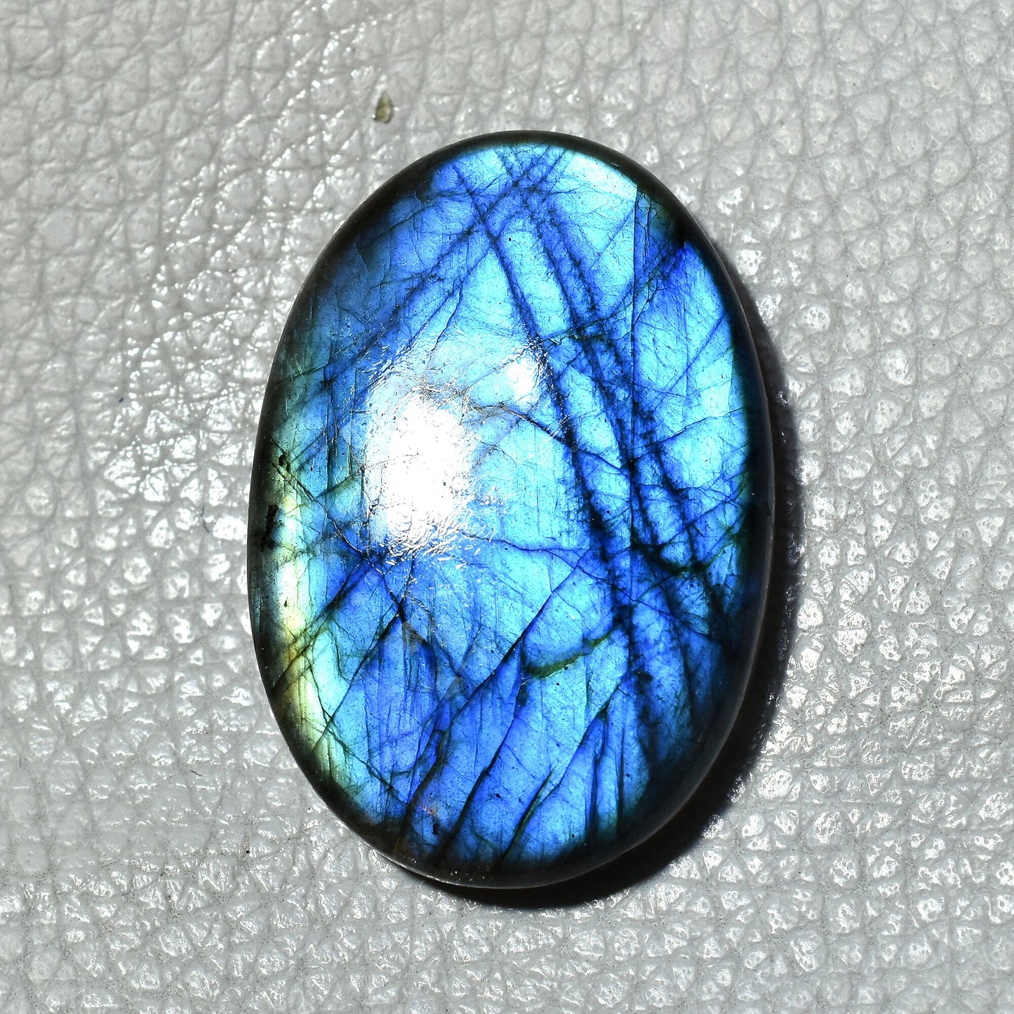 Blue Fire Labradorite Cabochon - Multiple Shape Gemstone for Pendants & Custom Jewelry