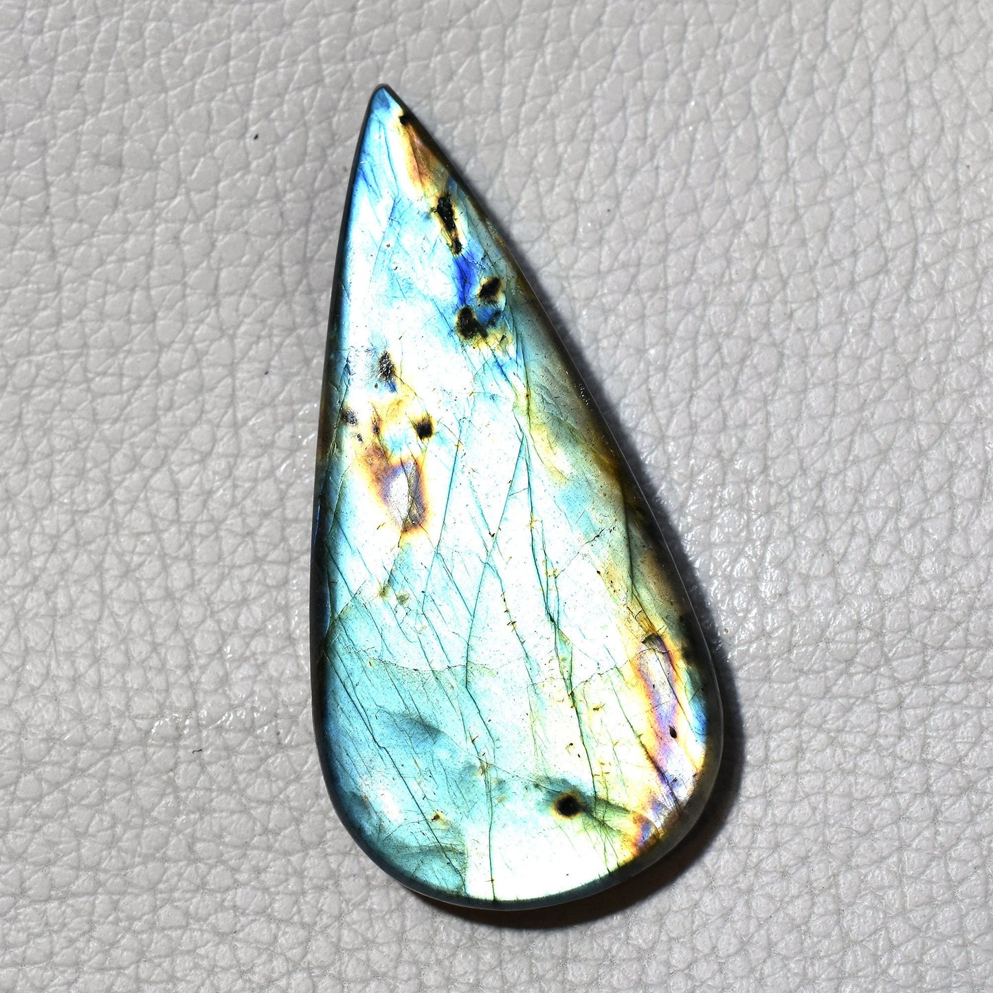 Top Quality Blue Labradorite Cabochon – Flashy Loose Gemstone for Jewelry Making