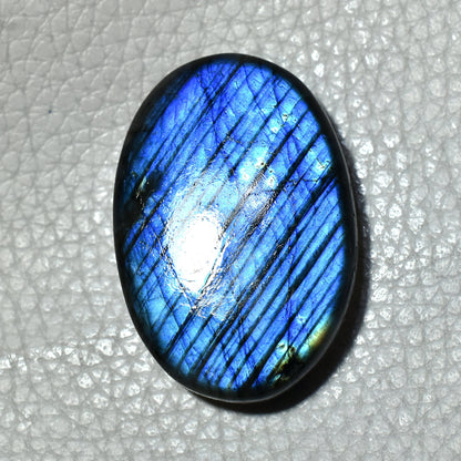 Blue Fire Labradorite Cabochon - Marquise-Oval Smooth Loose Stone for Jewelry