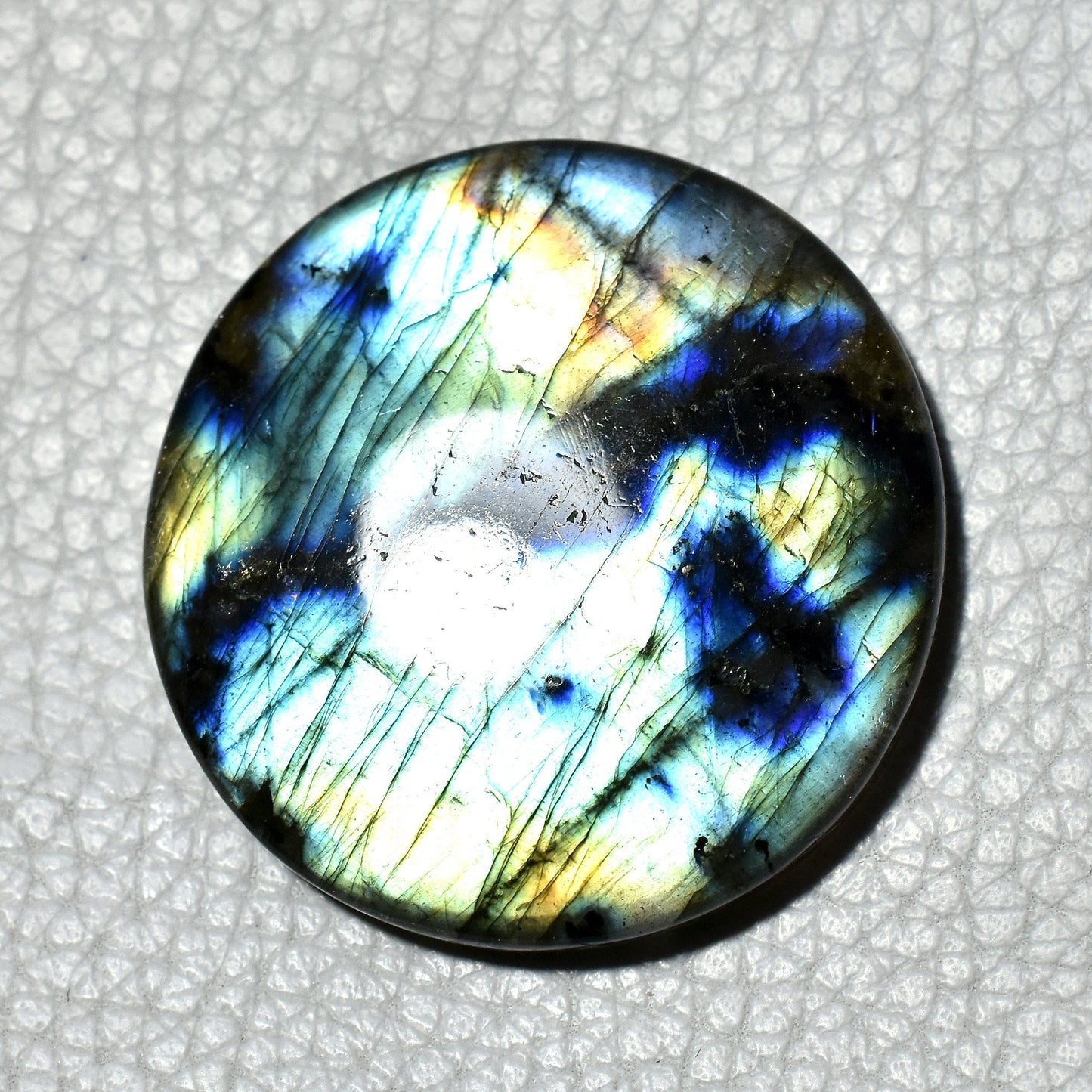 Blue Fire Labradorite Cabochon - Magical Healing Gemstone