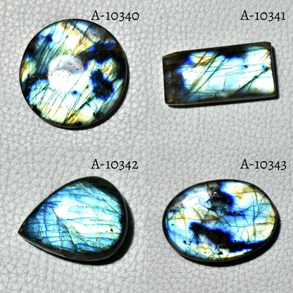 Blue Fire Labradorite Cabochon - Magical Healing Gemstone