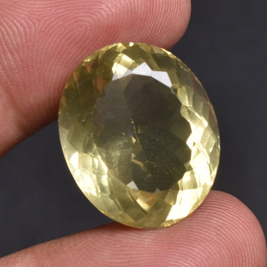 Lemon Quartz Mix Shaped Gemstone - Faceted Yellow Quartz for Rings & Pendants