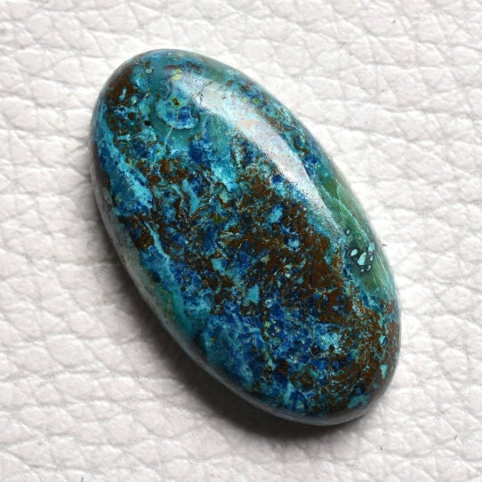 High-Quality Blue Azurite Shattuckite – Natural Semi-Precious Gemstone