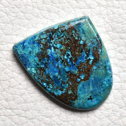 High-Quality Blue Azurite Shattuckite – Natural Semi-Precious Gemstone