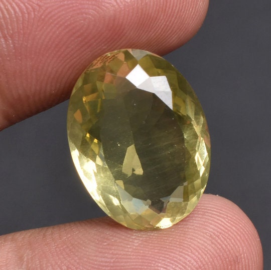 Lemon Quartz Mix Shaped Gemstone - Faceted Yellow Quartz for Rings & Pendants