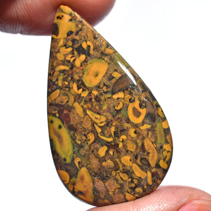 Fruit Jasper Stone - Oval Smooth Polished Fruit Jasper Loose Cabochon