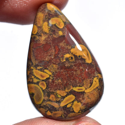 Unique Fruit Jasper Stone – Smooth Polished Cabochons