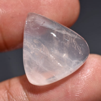 Lovely Pink Rose Quartz Cabochons - Crystal Healing Love Stone Gift