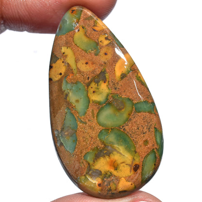 Fruit Jasper Cabochon - Smooth Polished Wholesale Gemstones for Jewelry